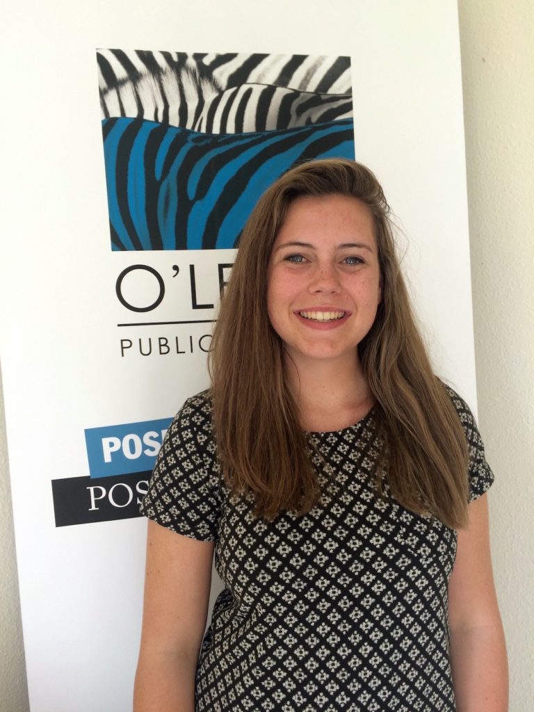 sophie forbes an intern at pr comms agency in edinburgh